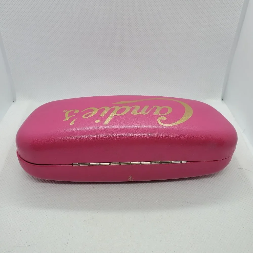 Candie's Pink & Gold Glasses Case